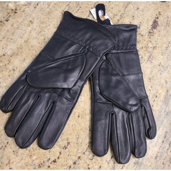 New! Women's Size L/XL Sheepskin Soft Leather 9.5" Wool Lined Gloves - Picture 3 of 11
